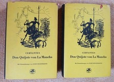 Buch - Don Quijote - von La Mancha - Cervantes - 1. + 2. Teil
