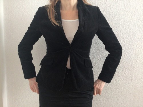 Blazer 38 schwarz - h&m,