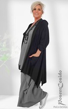 Lagenlook strick jacke - lagenlook,