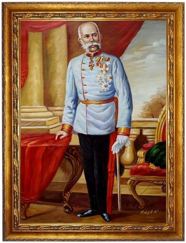 ölbild kaiser franz - kaiser, josef