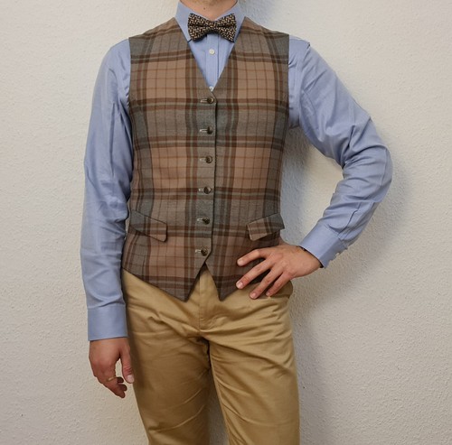 Mulberry tweed weste - tweed,