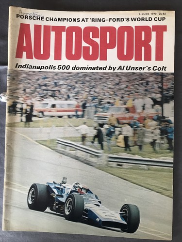Autosport june 1970 test - june,