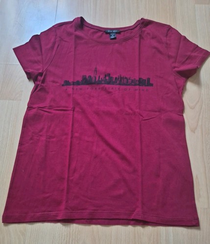 Weinrotes shirt von - t-shirt,