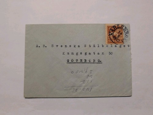 Schweden beleg brief - schweden,