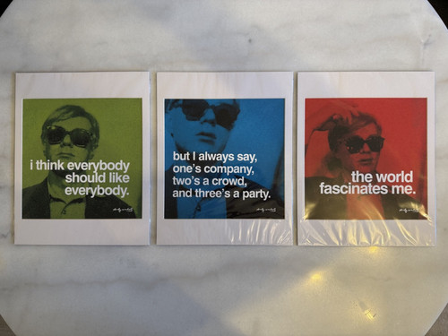 Andy warhol stück druck - andy,