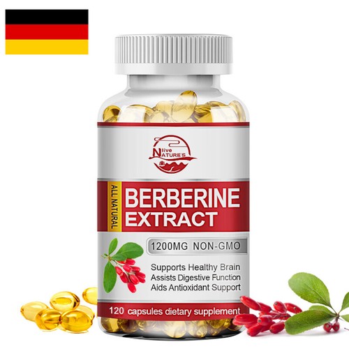 120 berberin hcl - berberin, extrakt