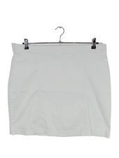 YESSICA Jeansrock Damen Rock Gr. DE 44 weiß Casual-Look