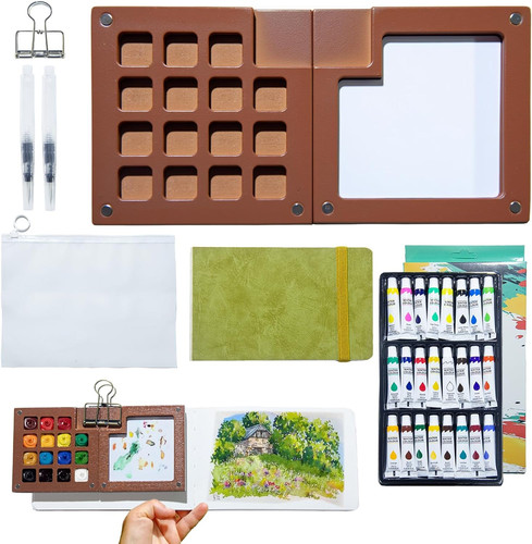 Mini aquarell set inkl - mini,