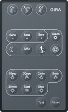 IR-Fernbedienung für KNX
