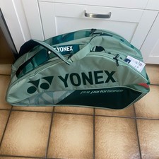 Yonex Pro Racquet Bag 12Pcs Schlägertasche Grün neu 