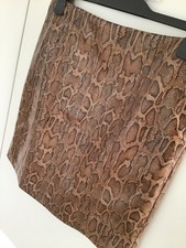 bleistift rock fake leder zara