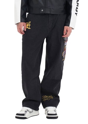 Hardy dragon tattoo jeans - dragon,