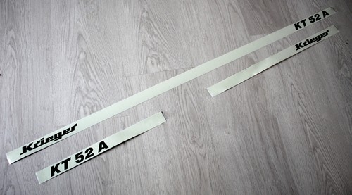 Krieger kt52a aufkleber - krieger,