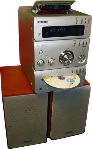 Stereoanlage sony hcd - stereoanlage, hcd-gpz7