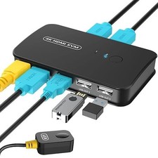 4K Switch HDMI 2 PC, 4K@30Hz