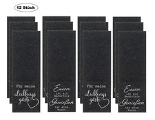 12 Stück Bestecktaschen mit