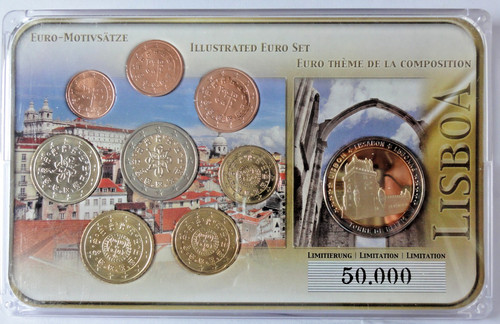Euro motivsatz lissabon - euro-motivsatz, /