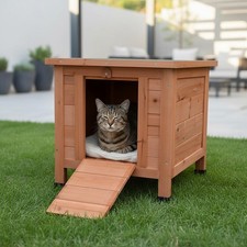 Katzenhaus Outdoor Holz