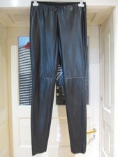 Kunstleder-Hose, Modell Randa "CAMBIO" schwarz, Gr. 38, NEU ohne Etikett