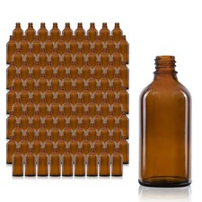 105 x 50ml Braunglasflasche