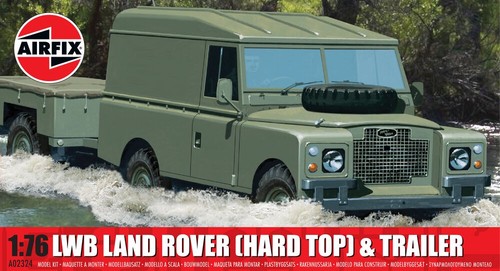 Airfix a02324 lwb land rover - land,