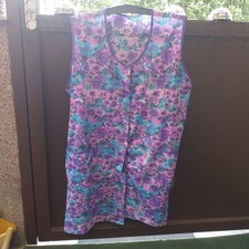 Kittelschürze -DDR? - Dederon - sehr guter Zustand - schätze 80er Jahre