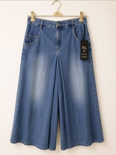 Damen culotte jeans wide - damen,