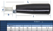M10 Gewinde Drehgriff