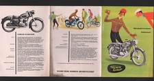 NÜRNBERG, Prospekt 1955, TRIUMPH Werke AG Corner