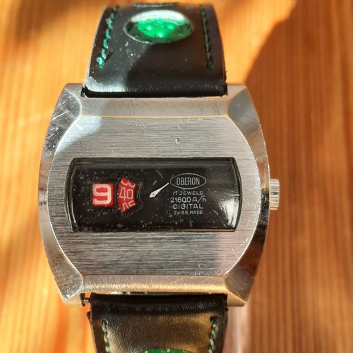 Oberon scheibenuhr vintage - oberon,