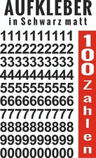 Klebezahlen 100 stück - , in