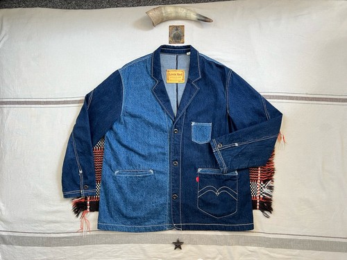 Levi red engineer jacke - red, xl