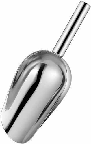 Edelstahl mehlschaufel metall - mehlschaufel,