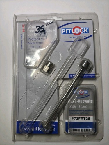 Pitlock set vorderrad 119mm - pitlock,