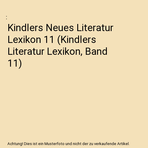 Kindlers neues literatur - neues,