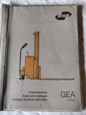 MIC GEA 10 Boy Hochhubwagen Ameise Stapler Ersatzteilliste  spare parts list K69