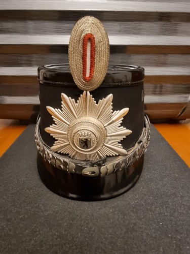 Polizei tschako berlin 50er - polizei,