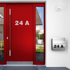 Hausnummer aufkleber zahlen - hausnummer,