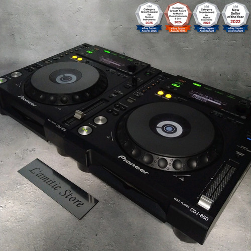 Paar pioneer cdj 850 - 2x, cdj-850-k