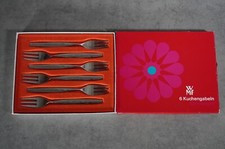 6x WMF Cromargan Palma Kuchengabeln (Alte Serie) 0464