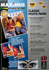 FOTOPAPIER CLASSIC paper 200g GLANZ Photo Inkjet A4 A5 A6 9x13 10x15 13x18 18x24