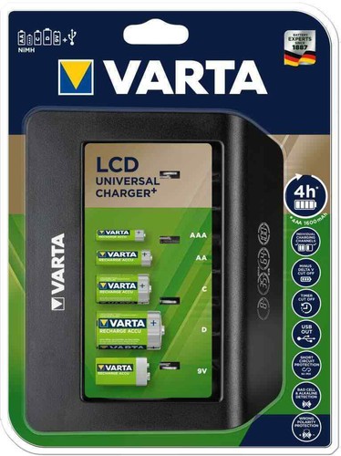 Varta lcd universal charger - varta,