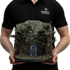 weta Türen von moria diorama doors of durin