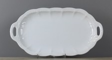 Hutschenreuther Viktoria weiß Serviertablett für Milch und Zucker 26,9 x 14,8 cm