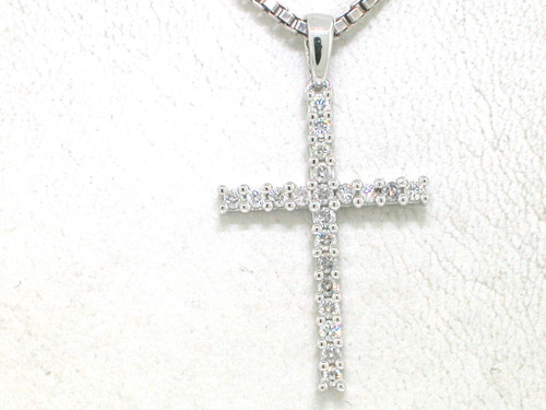 Brillant anhänger kreuz 585 - anhänger,