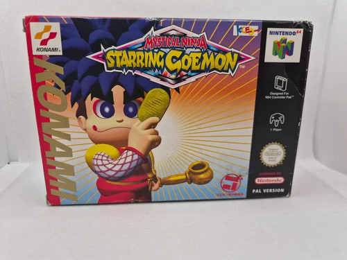 Mystical ninja starring - starring, goemon