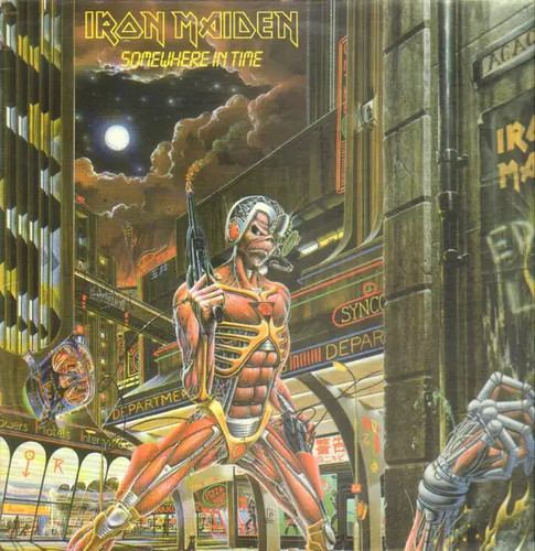 Iron maiden somewhere time - in,