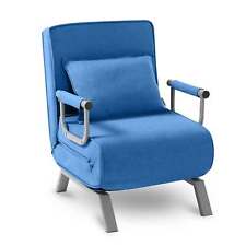 Makika Schlafsofa Klappsofa Sofabett Schlafsessel Klappbar Armlehne Gästebett