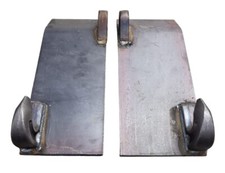 Koppelplatten gekantet