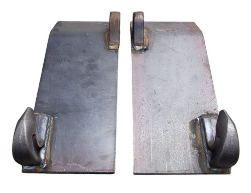 Koppelplatten gekantet
